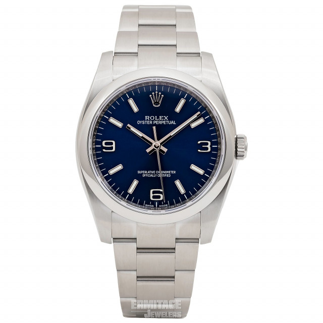 2018 Blue Rolex Oyster Perpetual Ref. 116000